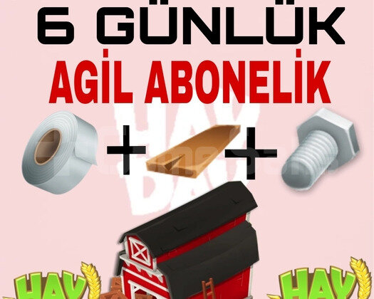 6 GÜNLÜK AGİL ABONELİĞİ