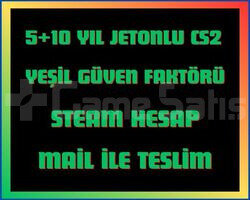 5-10 Yıl Jetonlu CS2 + MAİL