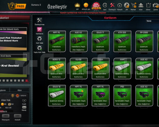 ELİTLİ + DOLU QUANTUMLU ZULA HESAP + GARANTİ
