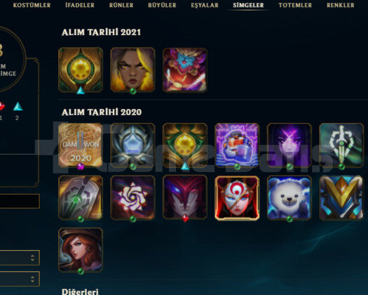 EUW 12 SKIN 51 HERO 93 SEVIYE HANDMADE UNRANKED