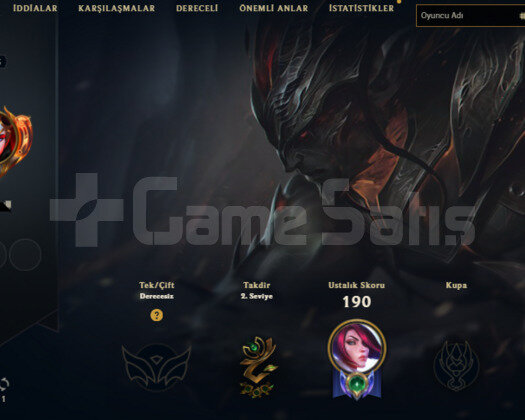 EUW 12 SKIN 51 HERO 93 SEVIYE HANDMADE UNRANKED