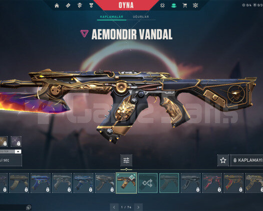 AEMONDIR VANDAL TEMİZ HESAP 8 LEVEL