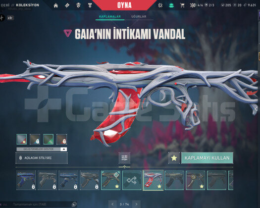 4 VANDAL 3 BIÇAKLI DOPDOLU KELEPİR HESAP