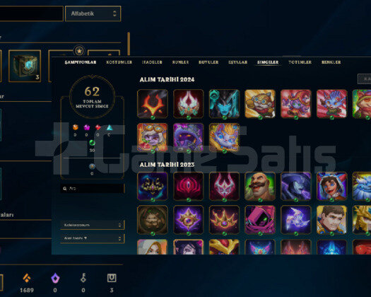 RUH DOVUSCUSU SAMIRA 10 KOSTUM 50 HERO GOBLIN ACC