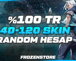 +4000 SATIŞ / TR SUNUCU 40-120 SKİN VİP RANDOM