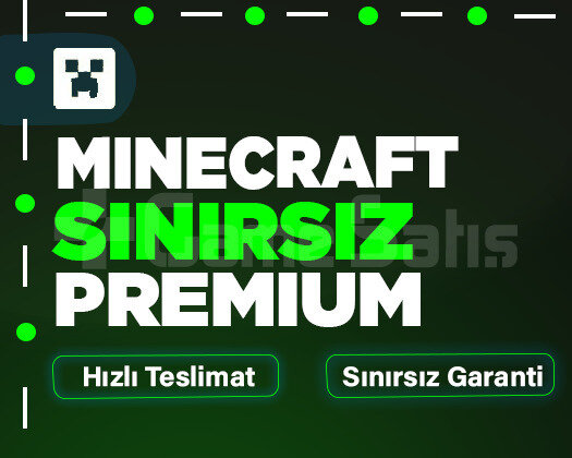 Anlık Teslim| Sınırsız Minecraft Premium Garantili