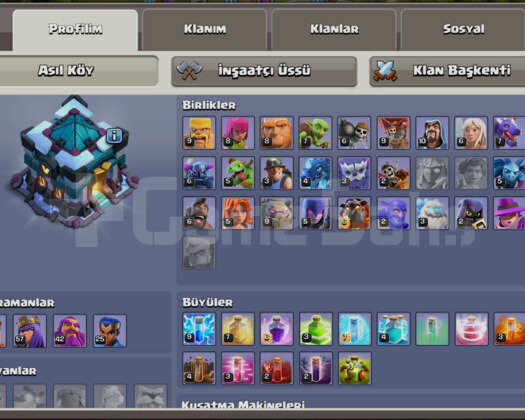 202 LVL | TH 13 | YENİ MAİLE GEÇİRİLMİŞ HESAP