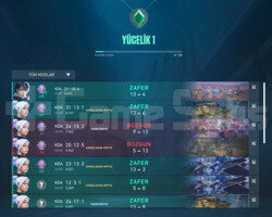 Yücelik 1 / Yüksek MMR Fresh account