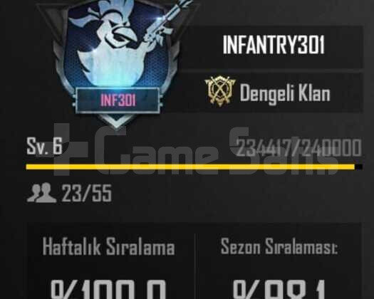 6.99 SEVİYE KLAN 5 DAKİKADA TESLİMAT