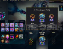155 LEVEL 70 HERO 17 SKIN 40K MÖ UNRANKED HANDMADE