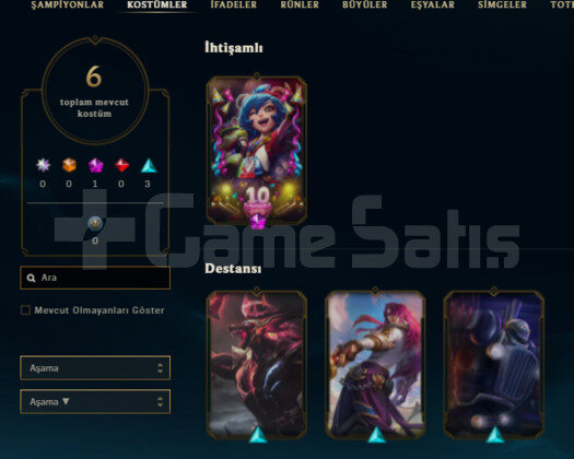 TR 6 SKIN 33 HERO HANDMADE UNRANKED ACC ANNIEEMO