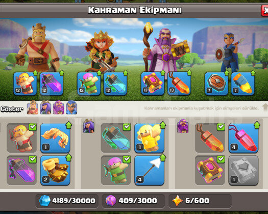 195 LVL | TH 13 | 6 İNŞAATÇILI | 50 LVL KORUYUCU