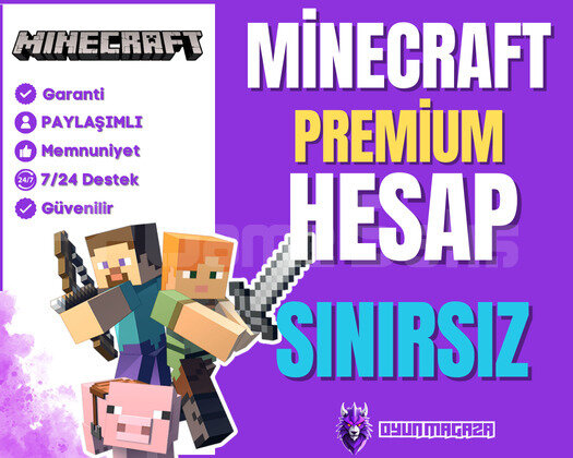MİNECRAFT PREMİUM SINIRSIZ | Anlık Teslimat
