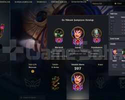 EUW 2014 - 145K MAVI OZ - RARE SIMGELER - USTALIK