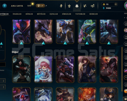 ZED MAİNLEMELİK HANDMADE 16 SKİNLİ MAİL DEĞİŞİR!!!