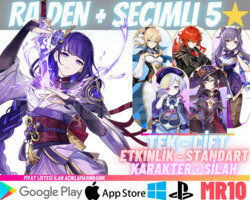 EU | MR10 Baal / Raiden Şogun + Seçimli 5 Yıldız