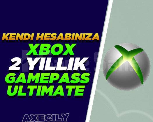 KENDİ HESABINIZA | 2 Yıllık Xbox Gamepass Ultimate