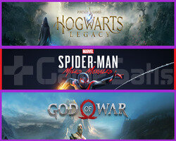 Hogwarts Legacy + Miles Morales + God Of War