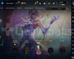 EUW 4 İHTİŞAMLI 3.3K RPLİ E POSTALI HESAP MAINLIK