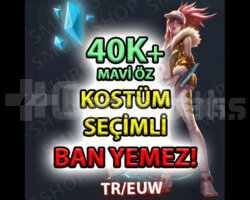 TR/EUW KOSTÜM SEÇİMLİ UNRANKED SIFIR BAN