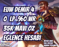 EUW DEMIR 4 0 LP 0 WINRATE 35K MAVİ ÖZ ELOHELL