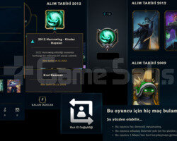 2009 REG KING RAMMUS NADIR LOL HESABI