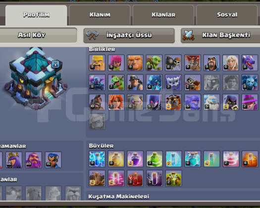 IDsiz | TH 13 | Royale 42 LVL | DOLU