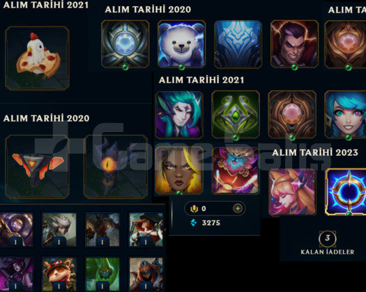 EUW HANDMADE 78 LVL DEMIR-BRONZ ELO