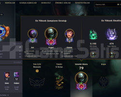 EUW HANDMADE 78 LVL DEMIR-BRONZ ELO