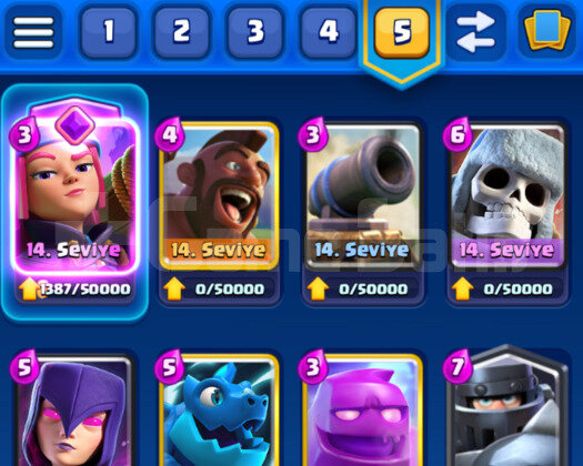 IDSİZ | LVL 14 DESTE | LVL 14 6 KART |