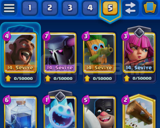 IDSİZ | LVL 14 DESTE | LVL 14 8 KART |