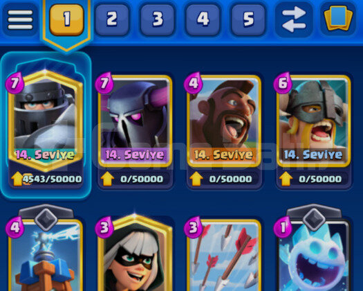 IDSİZ | LVL 14 8 KART | 2M PARA | FIRSAT