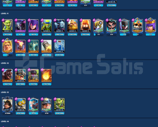 IDSİZ | LVL 14 DESTE | LVL 14 8 KART |