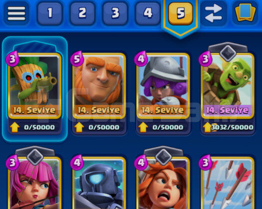 IDSİZ | LVL 14 DESTE | LVL 14 8 KART |