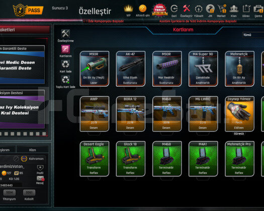 ESPOR DESENLİ + DOLU QUANTUMLU + SINIRSIZLI + ELİT