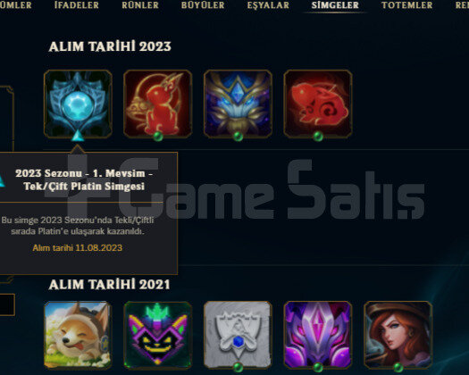 TR 2021 KURULUM 7 SKIN 47 HERO S13 PLAT UNRANKED