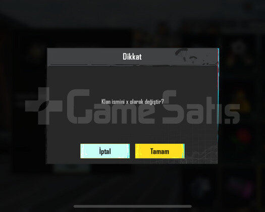 9 SV KLAN İSİM DEĞİŞMESİ AKTİF ANLIK TESLİM
