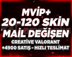 MAİL DEĞİŞEN | 20-120 SKİN GARANTİLİ RANDOM HESAP
