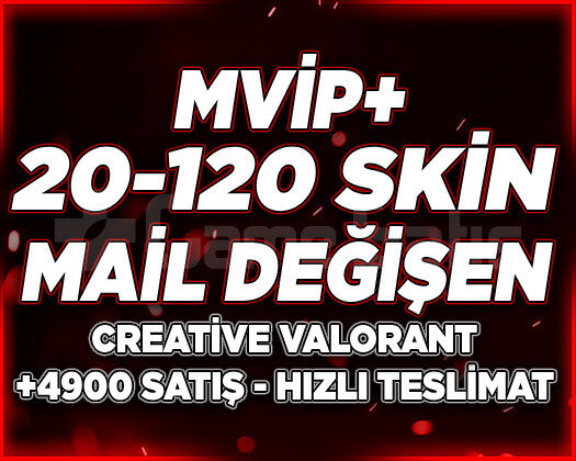 MAİL DEĞİŞEN | 20-120 SKİN GARANTİLİ RANDOM HESAP