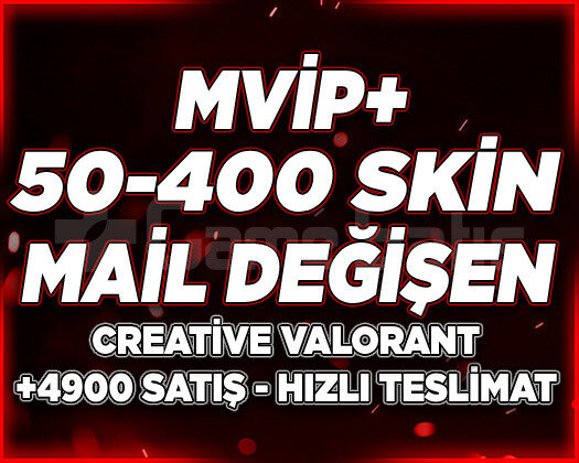 MAİL DEĞİŞEN | 50-400 SKİN GARANTİLİ RANDOM HESAP