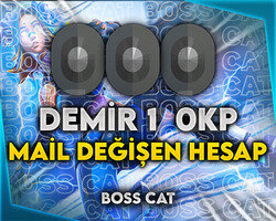 TR - DEMİR 1 0 KP - MAİL DEĞİŞEN - DÜŞÜK MMR!