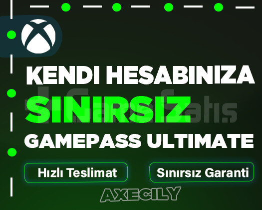 KENDİ HESABINIZA | Sınırsız Xbox Gamepass Ultimate