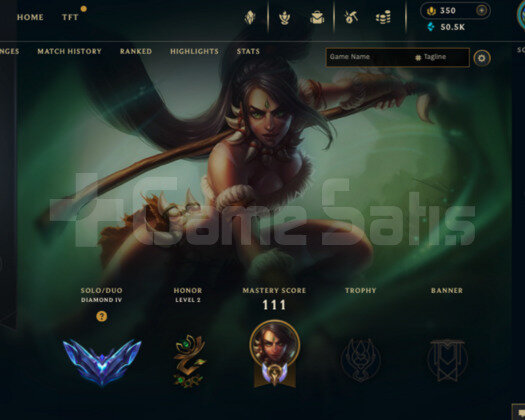 EUW ELMAS 4 HANDMADE HESAP