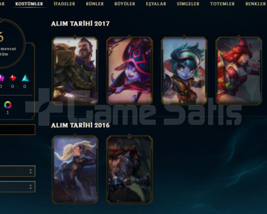 TR 2015 KURULUM 6 SKIN 32 HERO HANDMADE UNRANKED