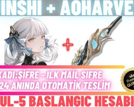 EU | UL5 Jinhsi + Harvest Başlangıç Hesapları
