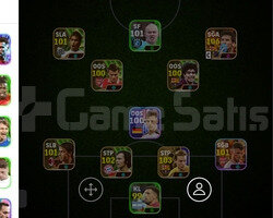 106 Messi 103 De Jong 3120 Güç