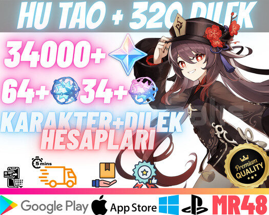 EU | MR48 Hu Tao + 320Dilek -34000Köken 64+34Yazgı