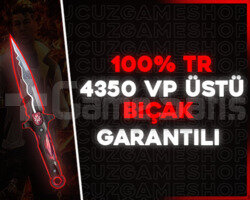 4350 VP ÜSTÜ BIÇAK GARANTİLİ RANDOM HESAP