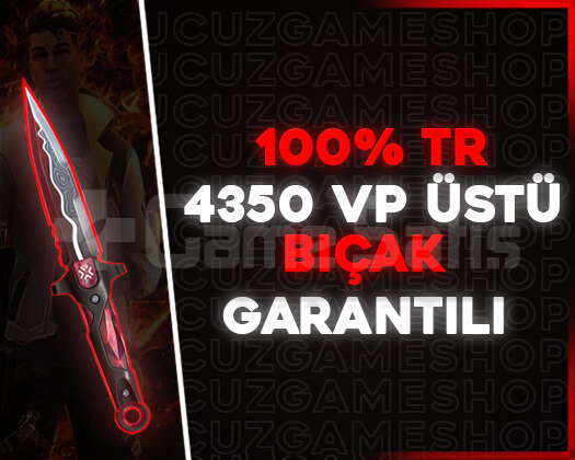 4350 VP ÜSTÜ BIÇAK GARANTİLİ RANDOM HESAP