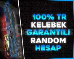 KELEBEK GARANTİLİ + KALİTELİ RANDOM HESAP